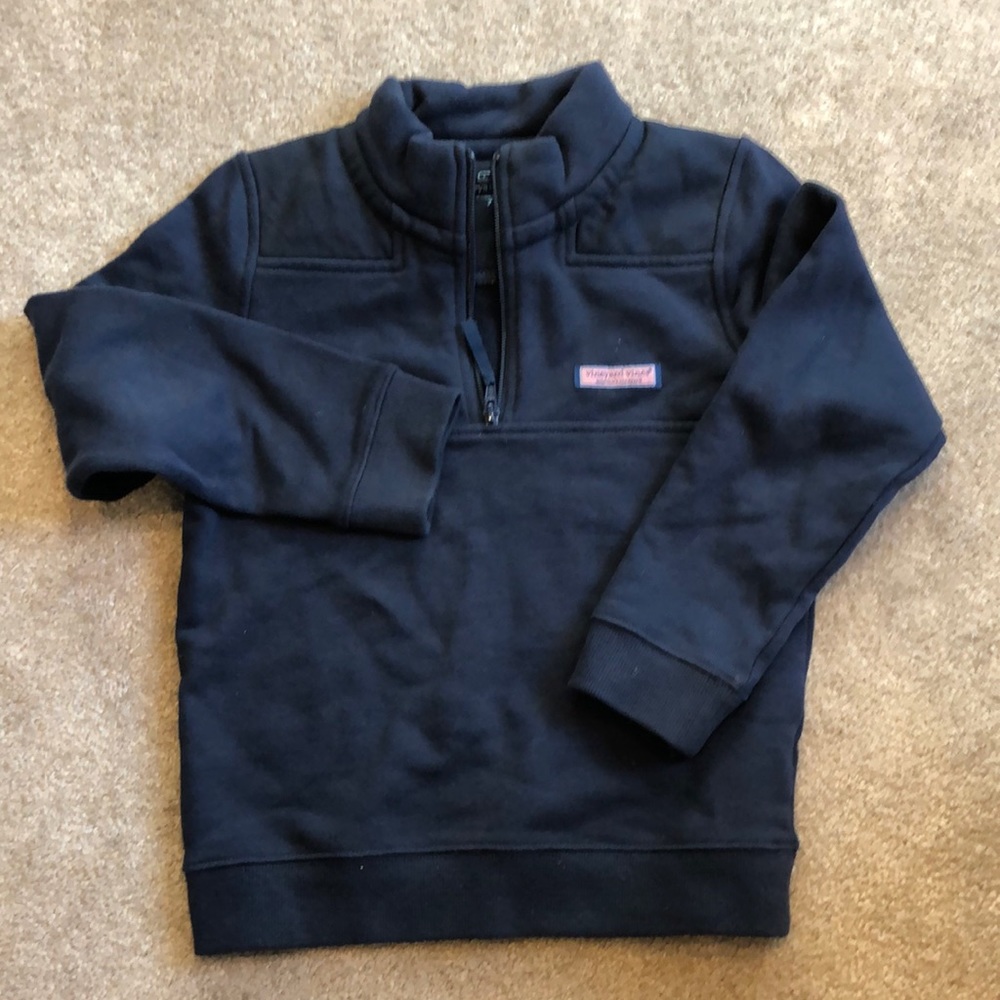 Kids vineyard vine half zip